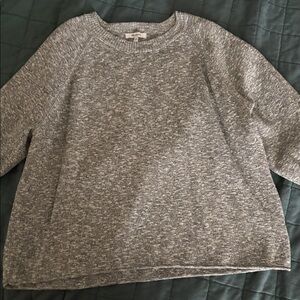 Madewell gray sweater - women’s M